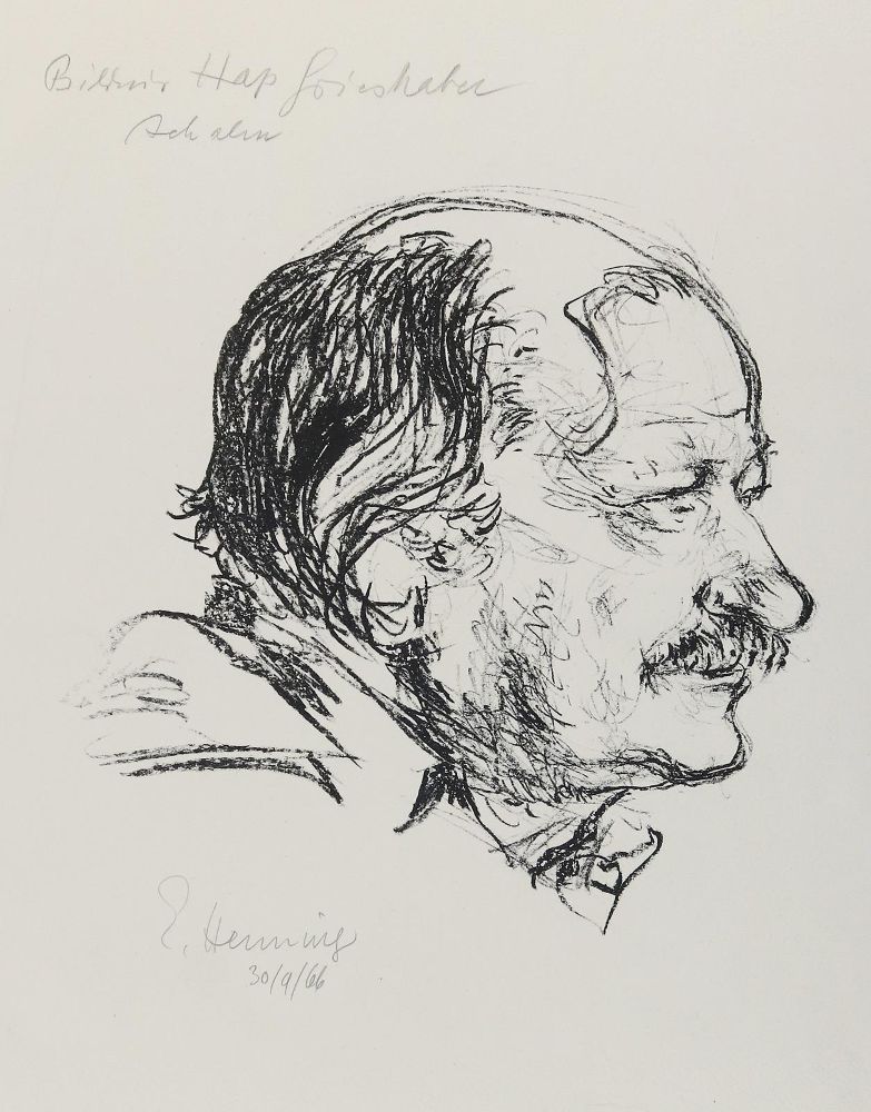 Große Abbildung Nr.1: 139-3545 Sammlung: (Künstlergraphik, Portrait)