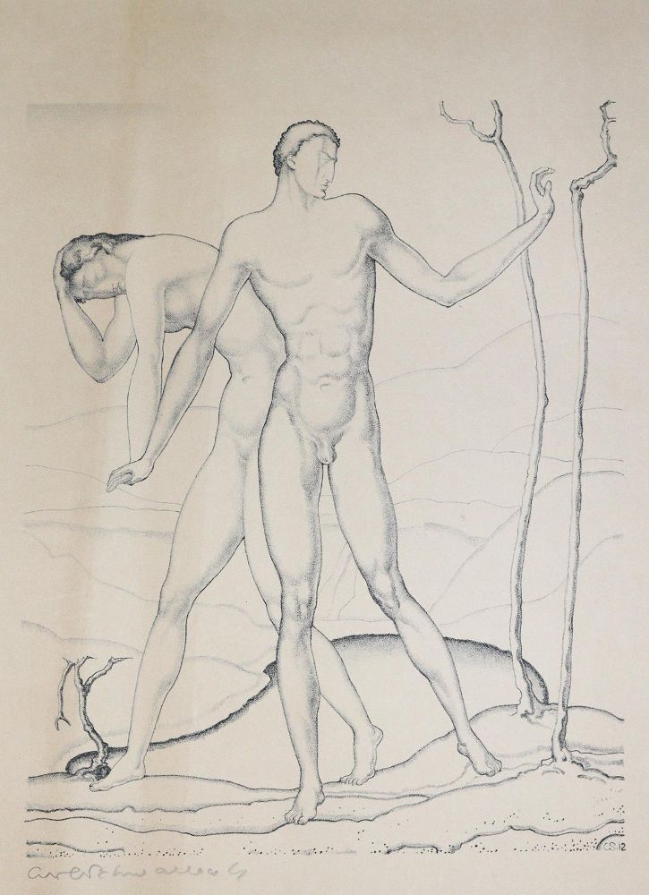 Große Abbildung Nr.1: 139-3619 Schwalbach, Carl: (Künstlergraphik)