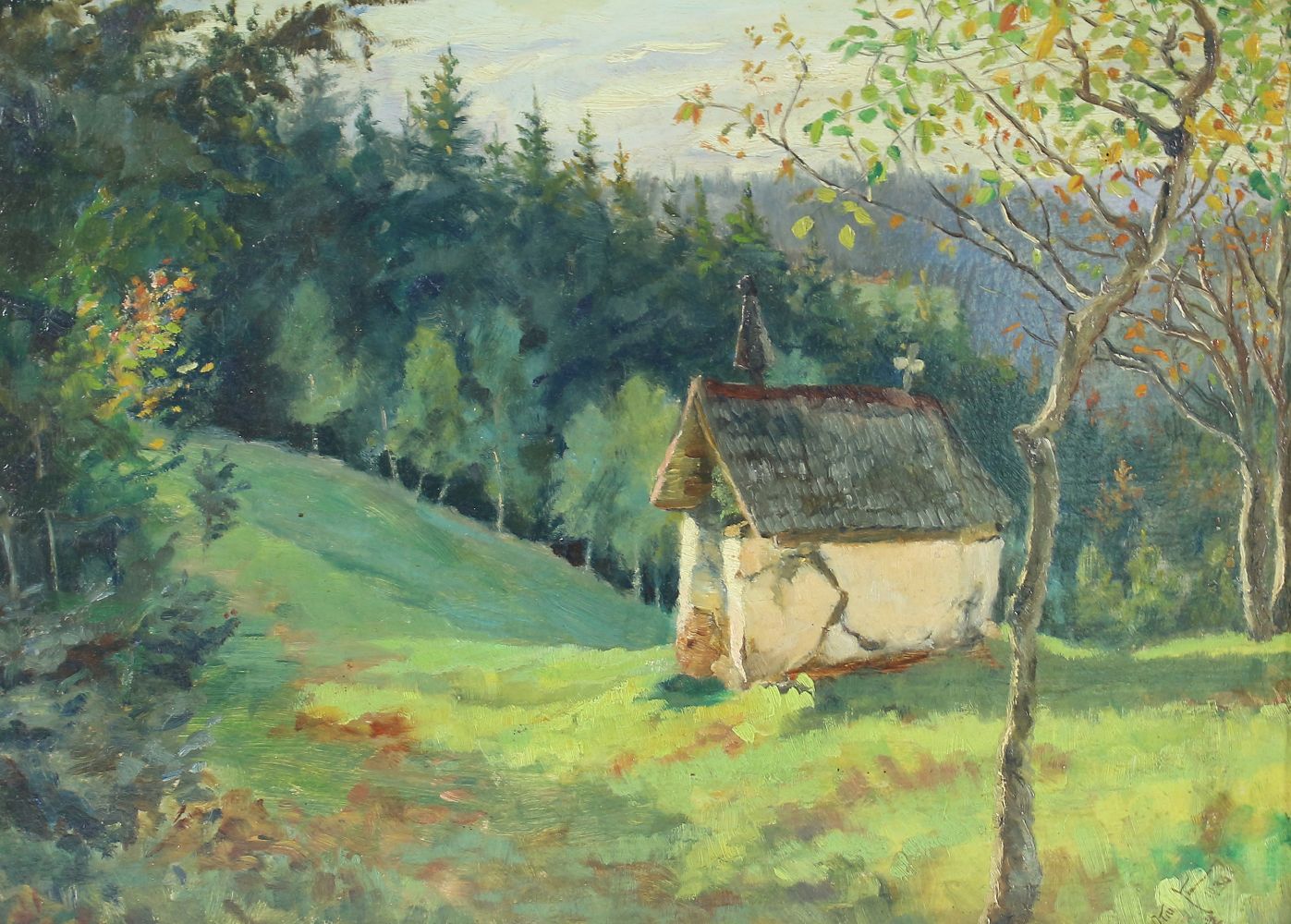 Große Abbildung Nr.1: 139-3620 Schwarzwald.: (Künstlergraphik)