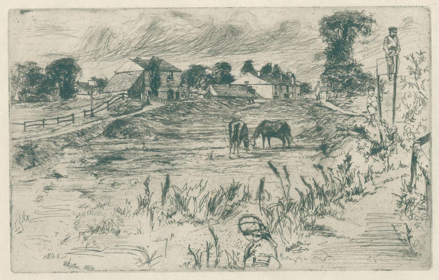 Große Abbildung Nr.1: 139-3729 Whistler, James Abbot McNeill: (Künstlergraphik)