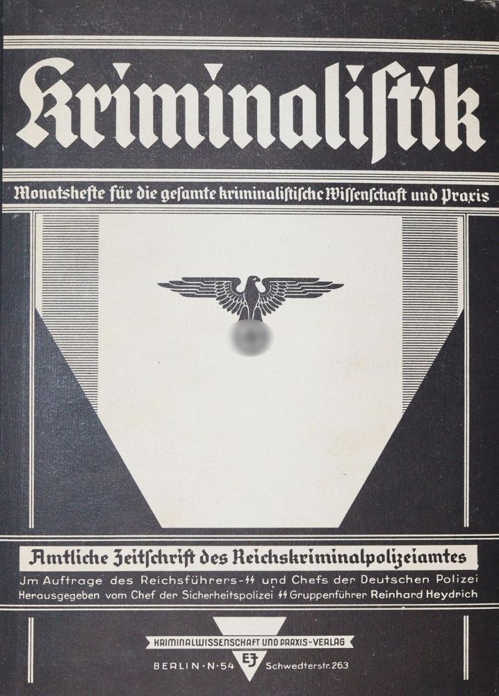 Große Abbildung Nr.4: 139-378 Kriminalistik.: (Juridica und Kriminologie)