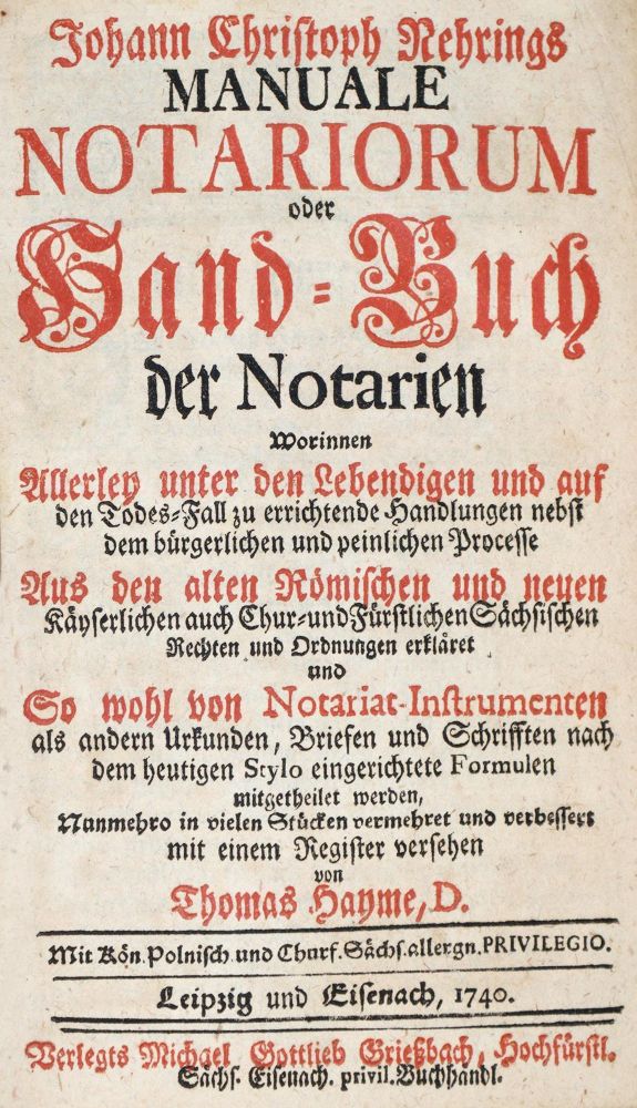 Große Abbildung Nr.3: 139-380 Nehring,J.C.: (Juridica und Kriminologie)