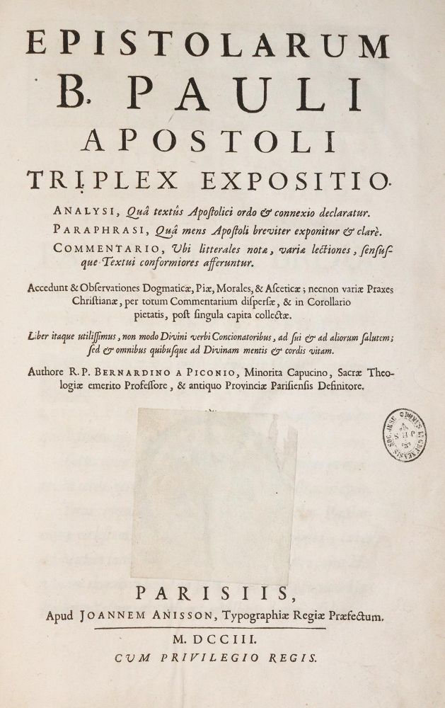 Große Abbildung Nr.10: 139-4 Alexandre,N.: (Alte Drucke, Handschriften und Theologie)