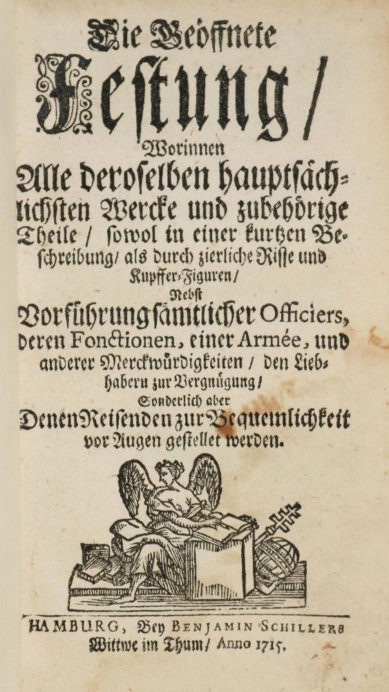 Große Abbildung Nr.1: 139-425 Geöffnete Festung, Die,: (Militaria, Festungsbau)