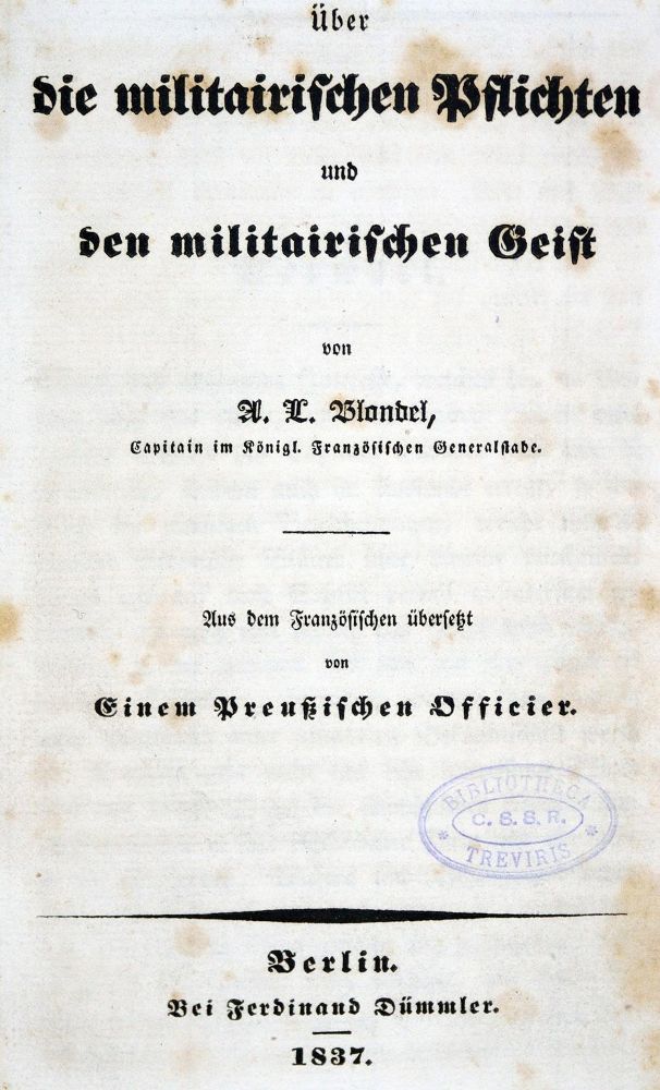 Große Abbildung Nr.1: 139-438 (La Mothe le Vayer,F.de).: (Militaria)