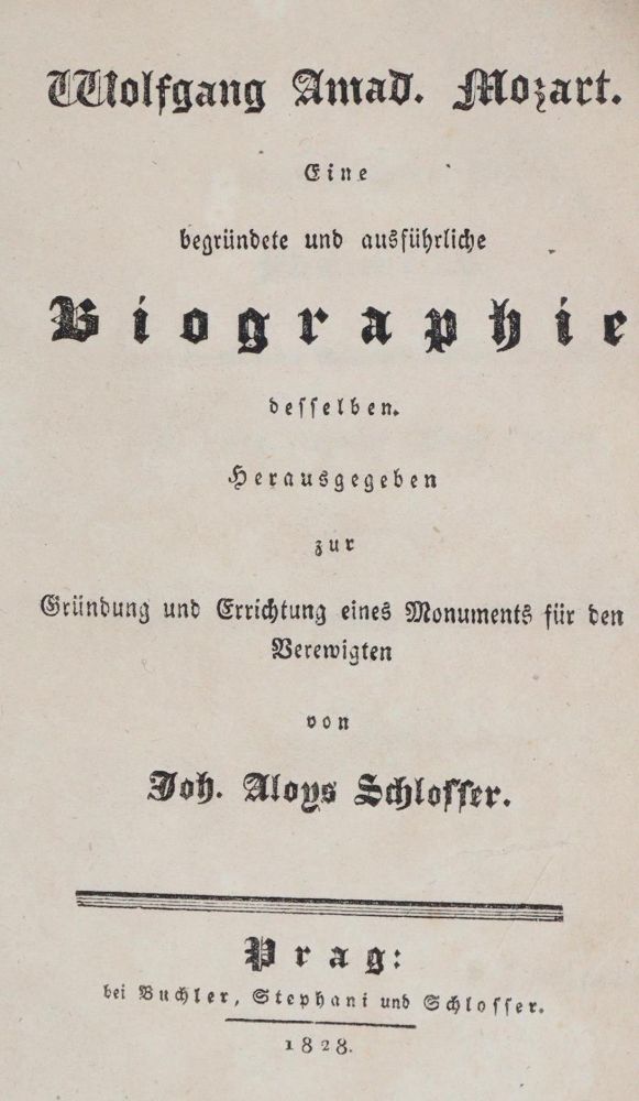 Große Abbildung Nr.1: 139-487 Schlosser,J.A.: (Musik)
