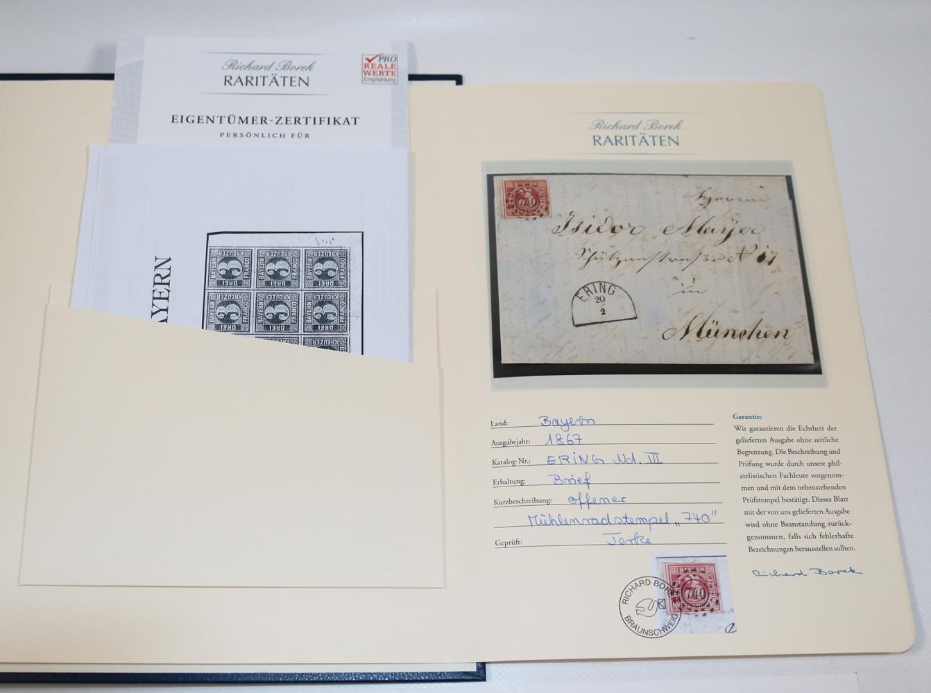 Große Abbildung Nr.3: 139-496 Briefmarkensammlung.: (Philatelie)