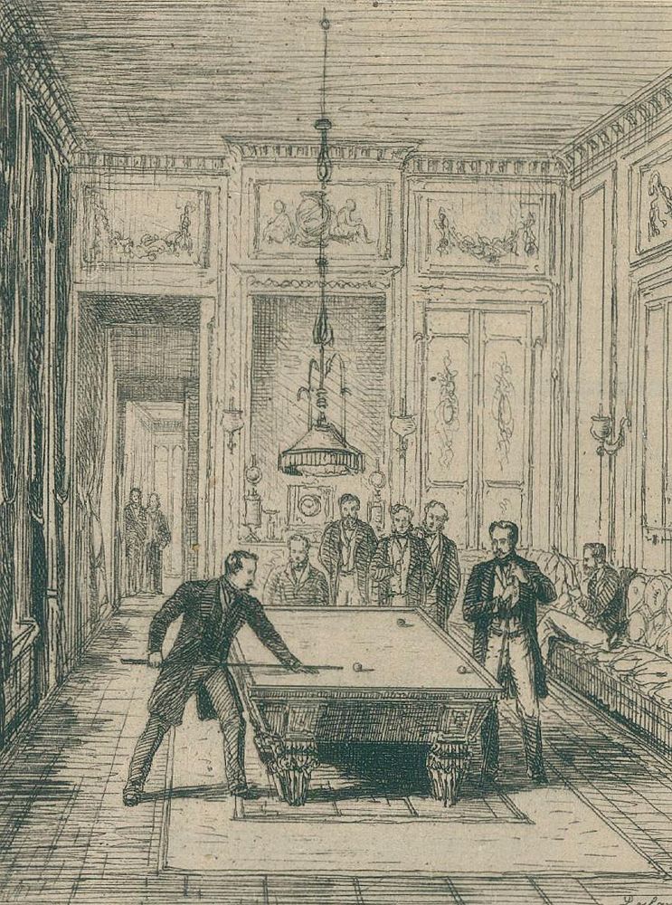 Große Abbildung Nr.2: 139-512 Lalanne,M.: (Spiele, Billard)