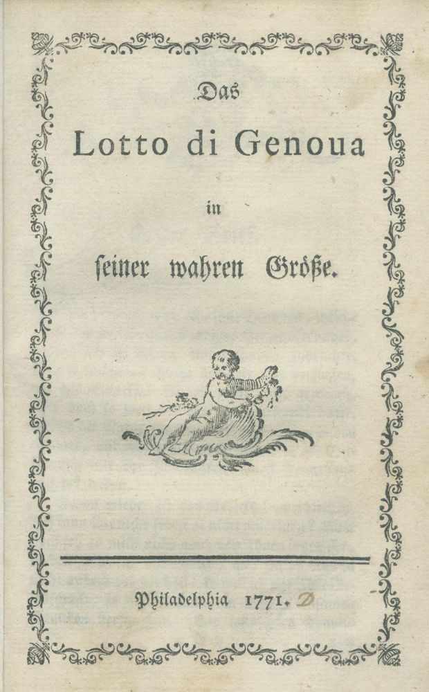 Große Abbildung Nr.1: 139-519 (Behn,F.D.).: (Spiele, Lotto)
