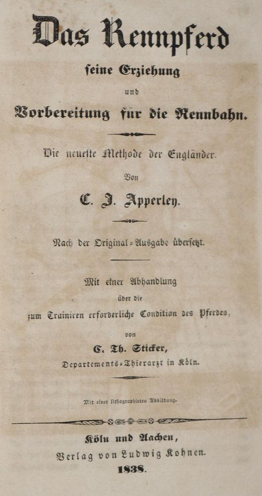 Große Abbildung Nr.1: 139-525 Apperley,C.J.: (Sport, Reitsport)