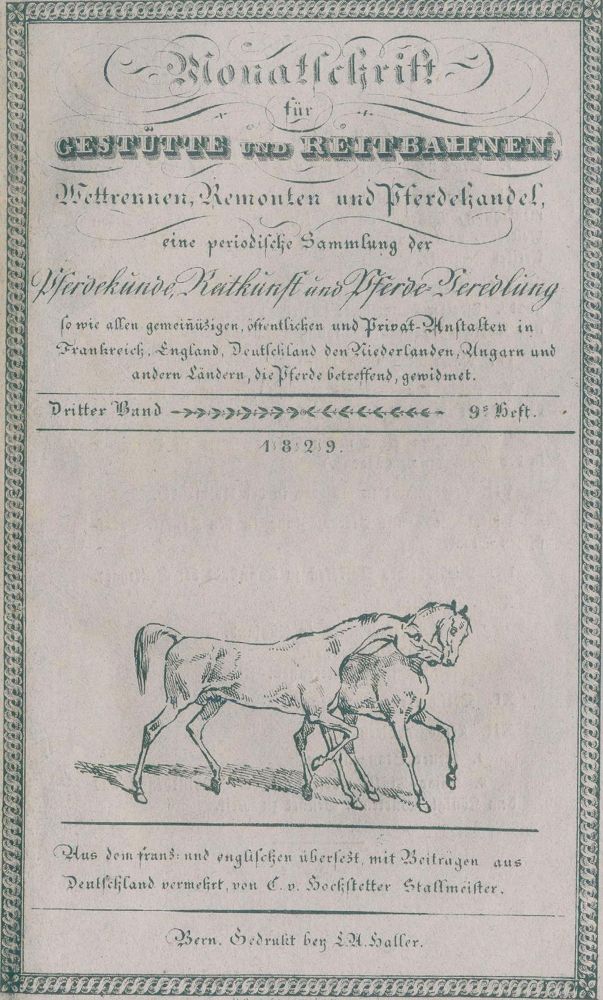 Große Abbildung Nr.1: 139-527 Monatsschrift: (Sport, Reitsport)