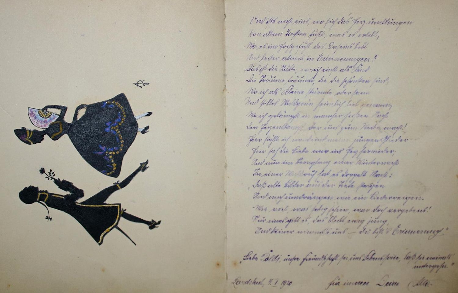 Große Abbildung Nr.1: 139-531 Poesiealbum: (Stammbücher)