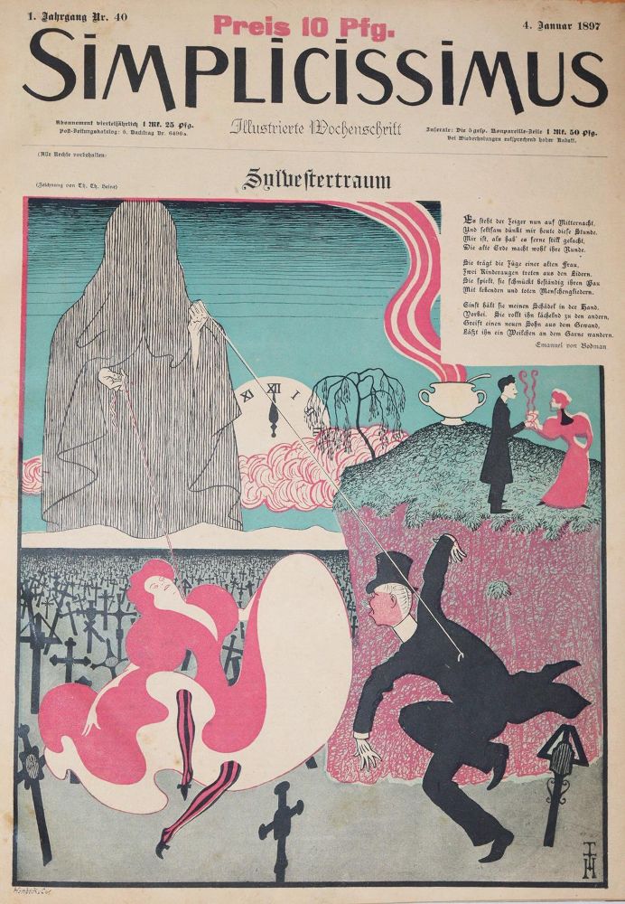 Große Abbildung Nr.1: 139-545 Simplicissimus.: (Zeitschriften und Zeitungen)
