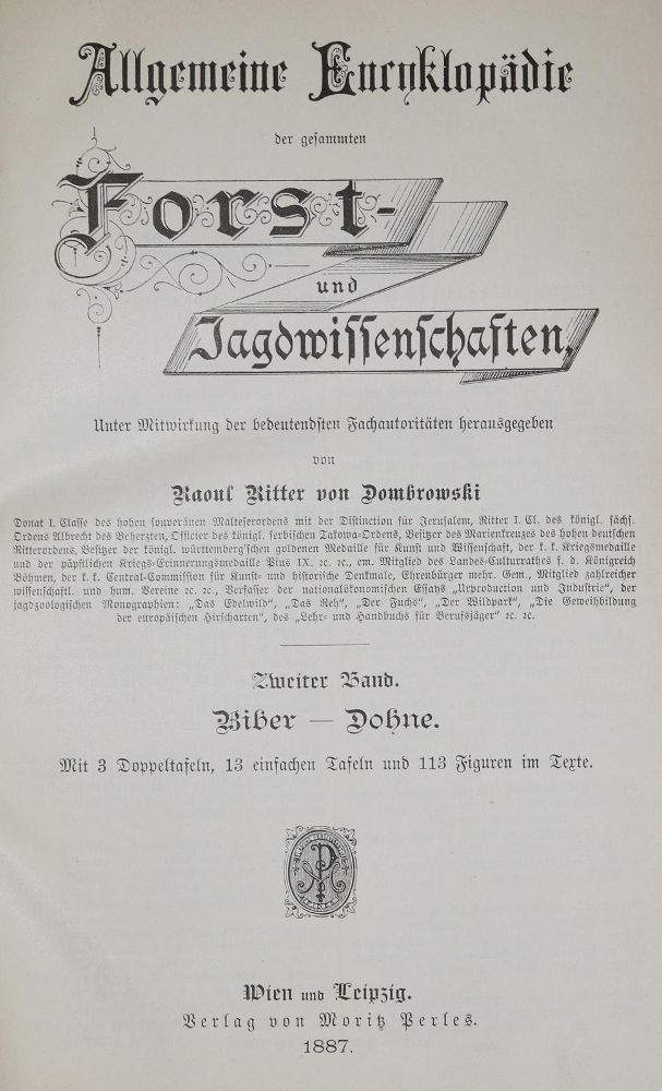 Große Abbildung Nr.5: 139-555 Dombrowski,R.Ritter v.: (Jagd)