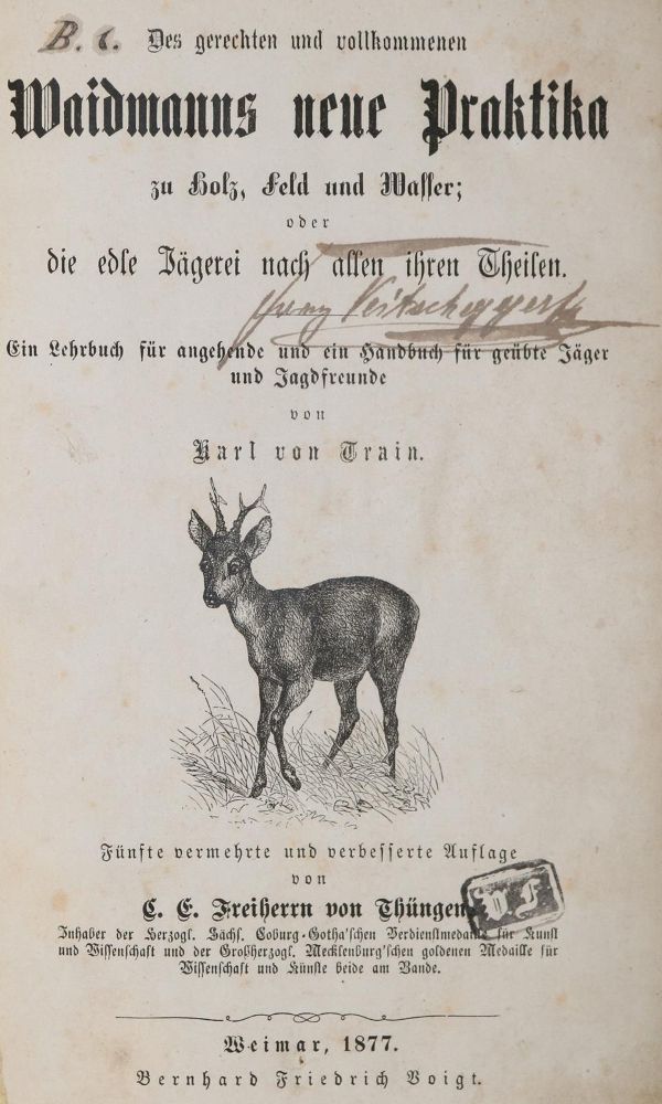 Große Abbildung Nr.1: 139-556 Drei Werke.: (Jagd)