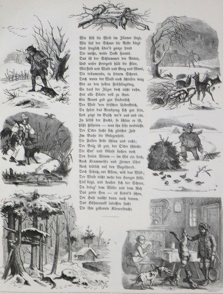 Große Abbildung Nr.1: 139-558 Gerstäcker,F.: (Jagd)