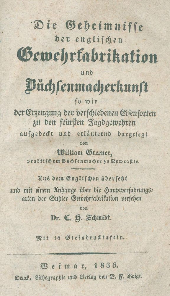 Große Abbildung Nr.1: 139-559 Geheimnisse, Die,: (Jagd, Gewehr)