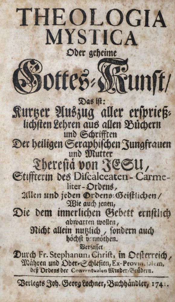 Große Abbildung Nr.1: 139-56 Christ,S.: (Alte Drucke, Handschriften und Theologie)