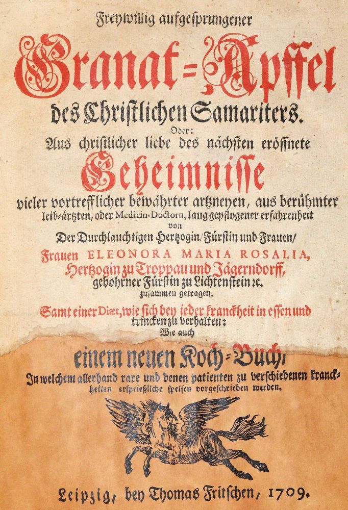 Große Abbildung Nr.1: 139-576 Eleonora Maria Rosalia, Herzogin zu Troppau.: (Küche und Haushalt)