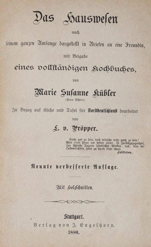 Große Abbildung Nr.1: 139-605 Sammlung: (Küche und Haushalt, Haushalt)
