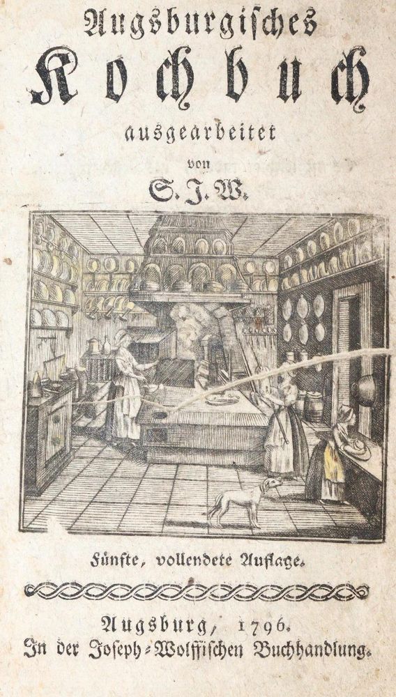 Große Abbildung Nr.1: 139-610 W(eiler),S.J.: (Küche und Haushalt, Kochbücher, Augsburg)