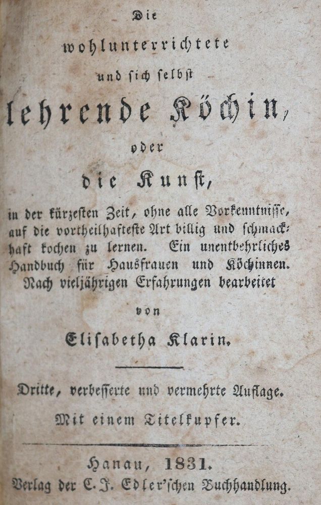 Große Abbildung Nr.11: 139-618 Gerike,A.: (Küche und Haushalt, Kochbücher)