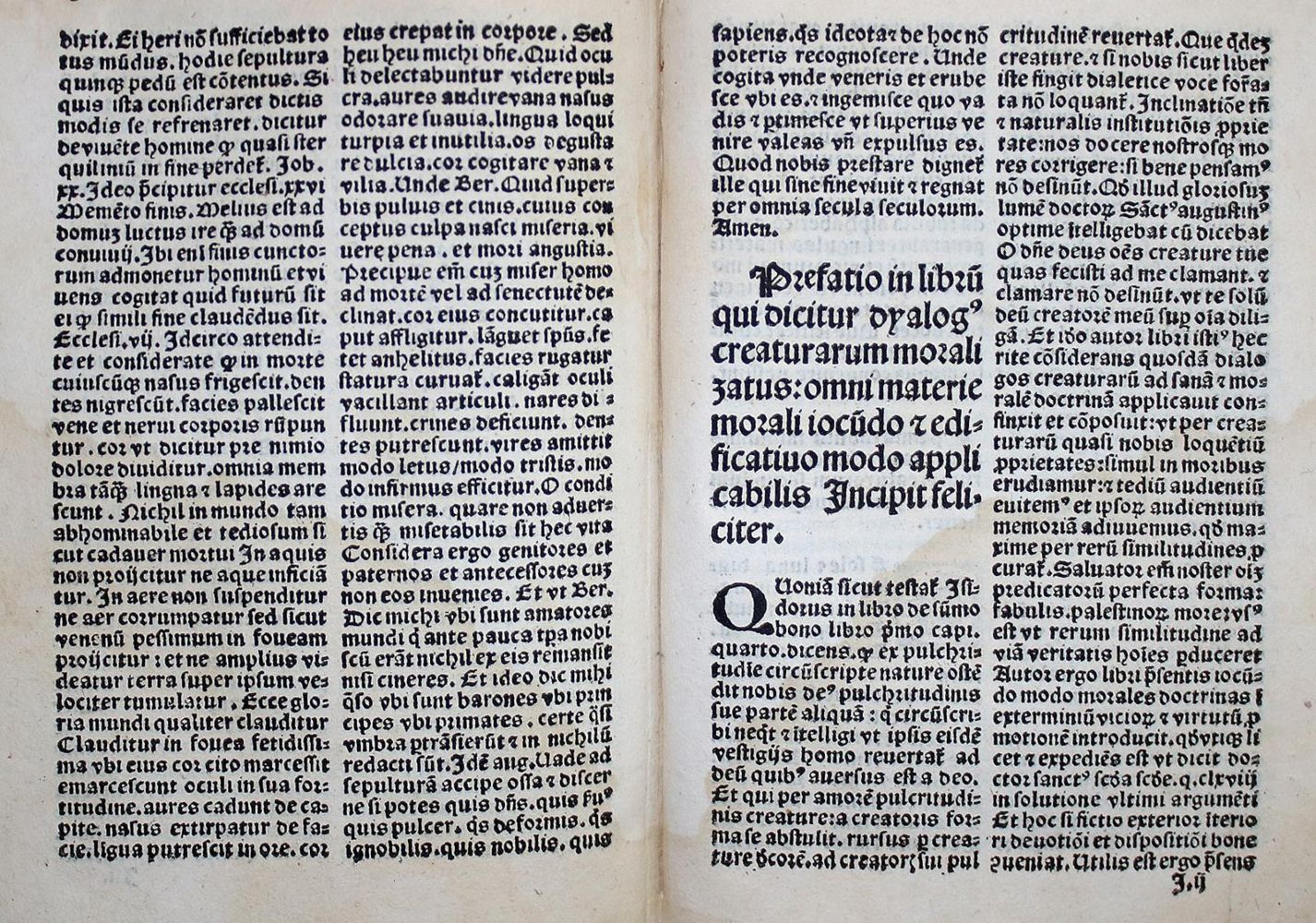 Große Abbildung Nr.4: 139-65 Dialogus creaturarum optime moralizatus: (Alte Drucke, Handschriften und Theologie)