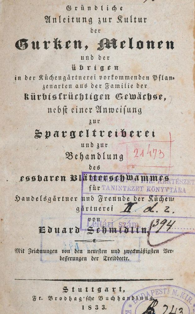 Große Abbildung Nr.1: 139-663 Schmidlin,E.: (Land- und Forstwirtschaft, Landwirtschaft)
