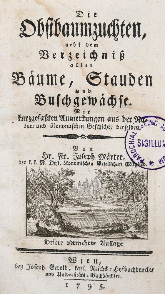 Große Abbildung Nr.2: 139-670 Märter,F.J.: (Land- und Forstwirtschaft, Obstbau)