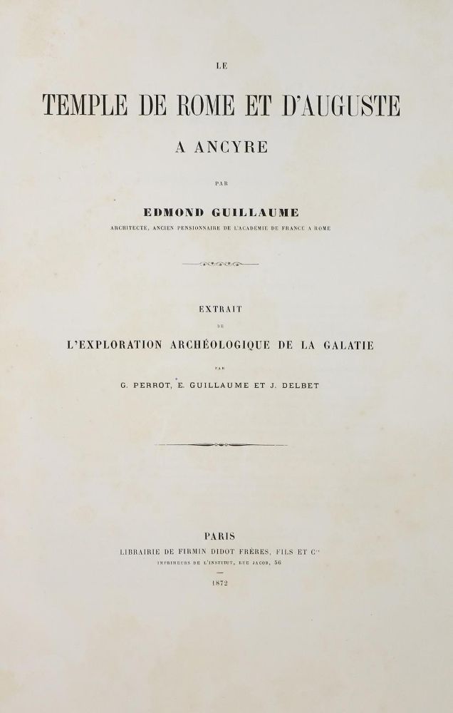 Große Abbildung Nr.2: 139-695 Guillaume,E.: (Archäologie)