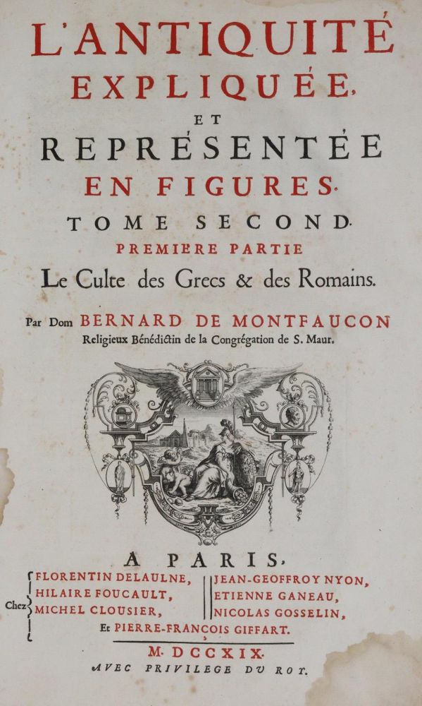 Große Abbildung Nr.1: 139-698 Montfaucon,B.de.: (Archäologie)