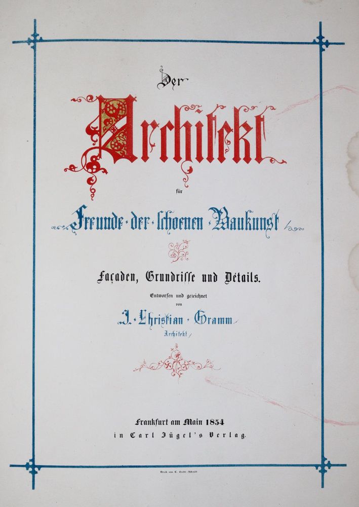 Große Abbildung Nr.3: 139-710 Gramm,J.C.: (Architektur)