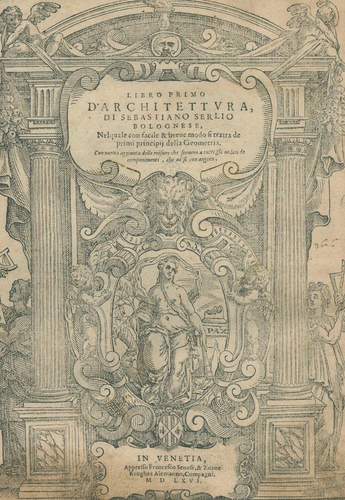 Große Abbildung Nr.1: 139-722 Serlio,S.: (Architektur)