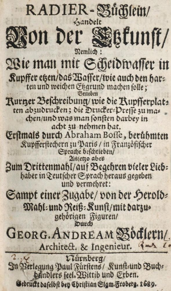 Große Abbildung Nr.2: 139-732 Böckler,G.A.: (Kunstwissenschaft)