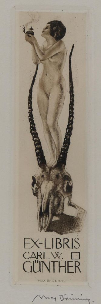 Große Abbildung Nr.1: 139-746 Brüning, Max: (Exlibris)