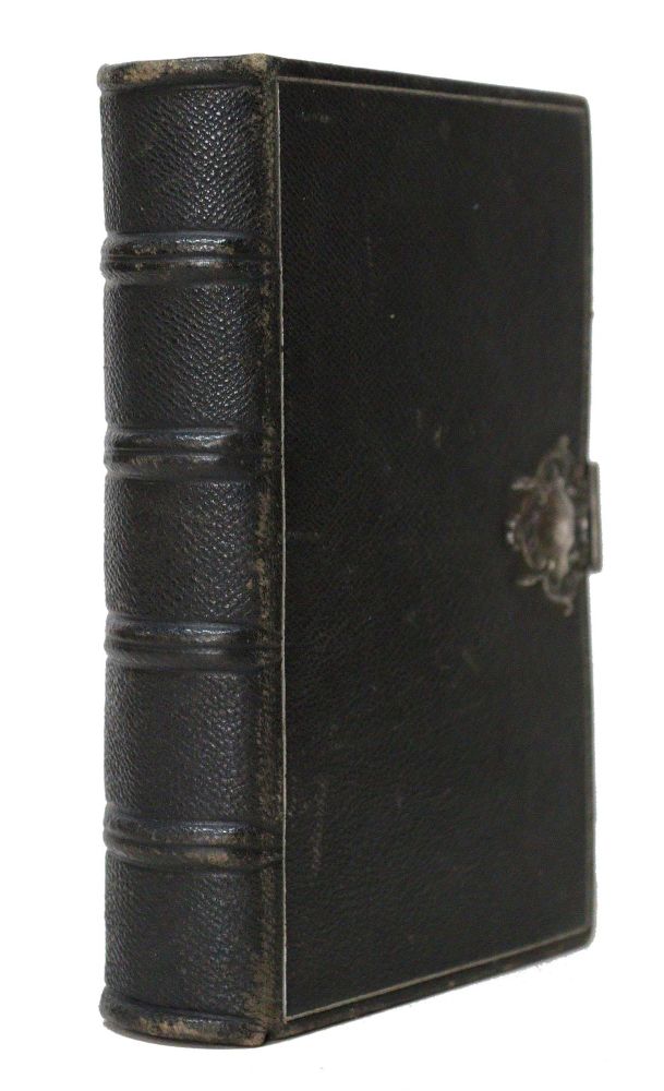 Große Abbildung Nr.1: 139-77 Schwarzer Ledereinband: (Einband)