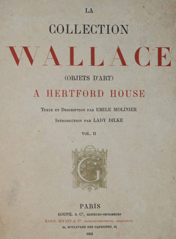 Große Abbildung Nr.1: 139-791 Molinier,E.: (Wallace)