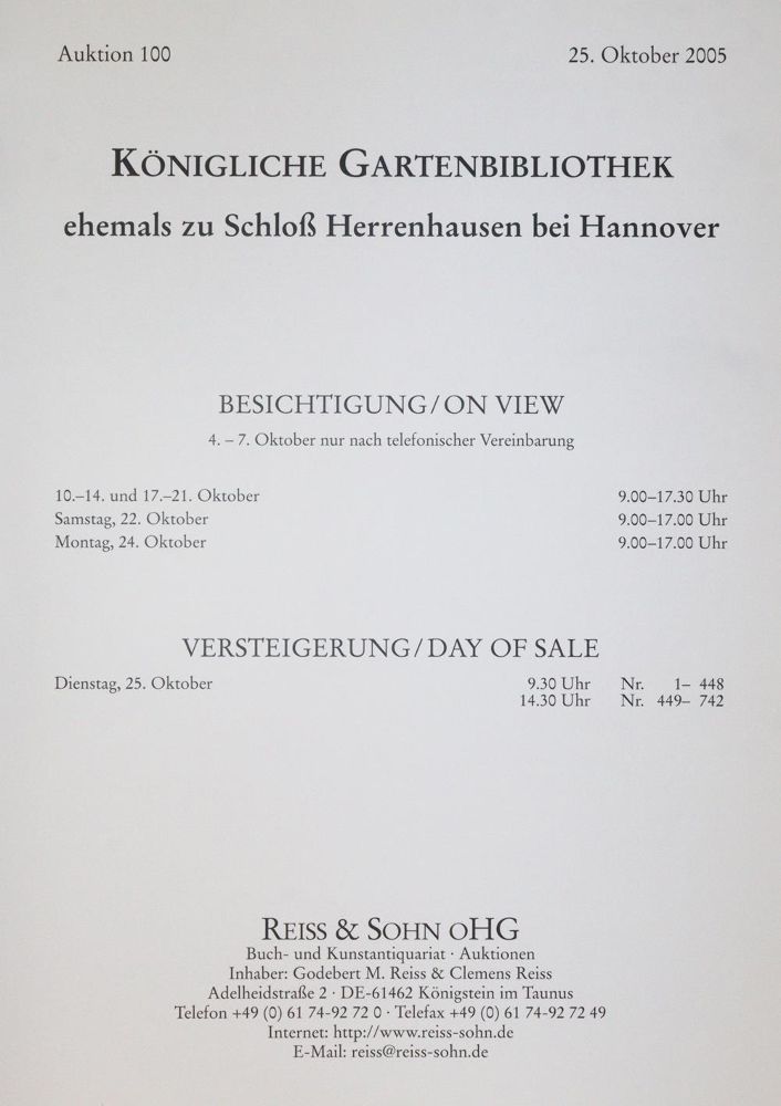 Große Abbildung Nr.3: 139-797 Sammlung: (Botanik)
