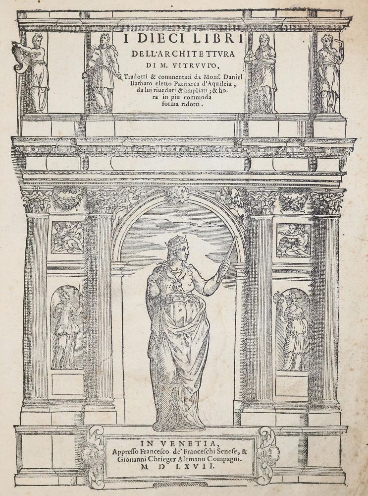 Große Abbildung Nr.1: 139-8 Vitruvius Pollio,M.: (Architektur)