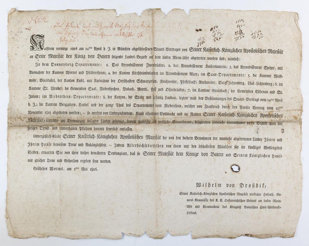 Große Abbildung Nr.1: 139-818 Droßdik,W.v.: (Einblattdrucke u. Flugschriften)