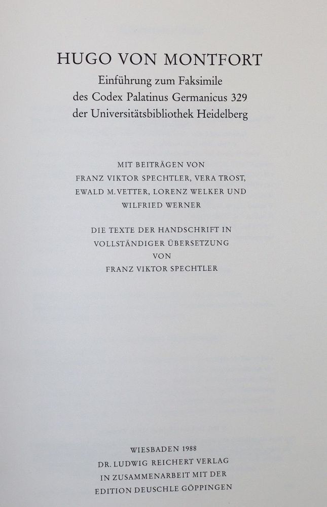 Große Abbildung Nr.3: 139-832 Mittler,E. u. W.Werner (Hrsg.).: (Faksimile)