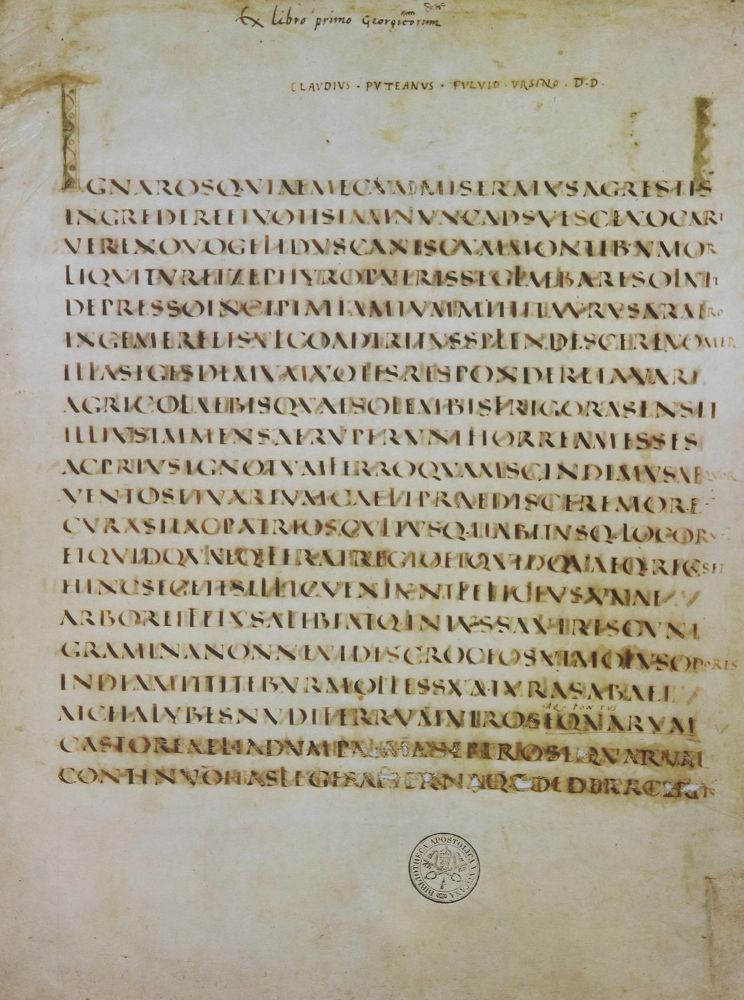 Große Abbildung Nr.1: 139-838 Vergilius Augusteus.: (Faksimile)