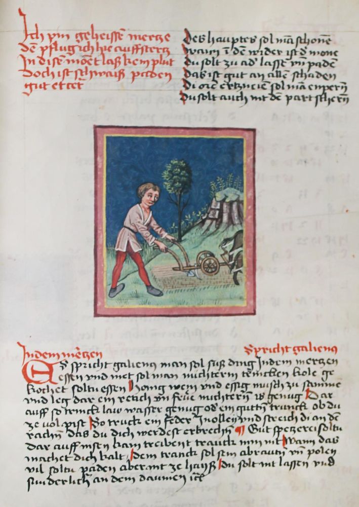 Große Abbildung Nr.1: 139-840 Vom Einfluss der Gestirne,: (Faksimile)