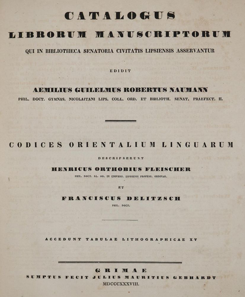 Große Abbildung Nr.1: 139-844 Naumann,R.: (Handschriften, Leipzig)