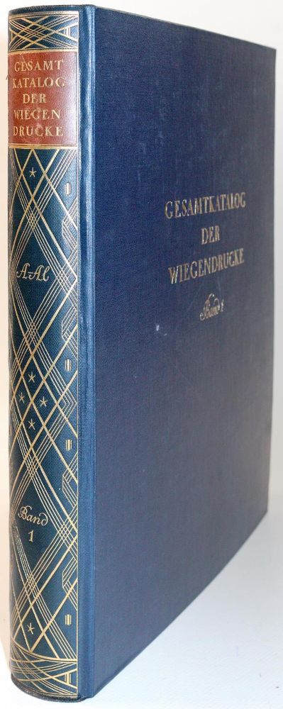 Große Abbildung Nr.2: 139-846 Gesamtkatalog der Wiegendrucke.: (Inkunabeln)