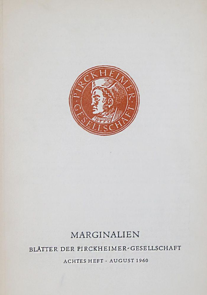 Große Abbildung Nr.1: 139-866 Marginalien.: (Bibliographie und Buchwesen)