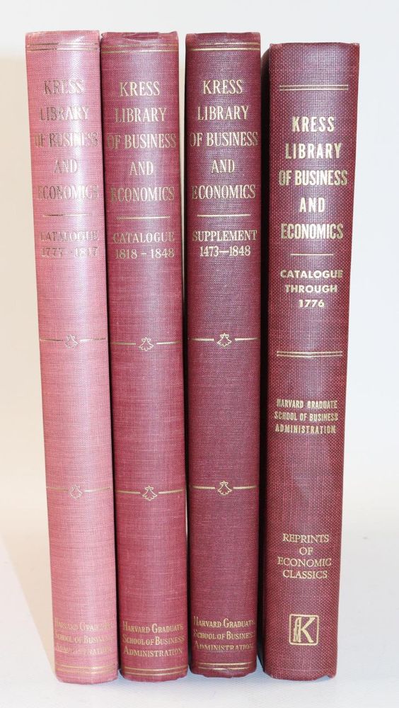 Große Abbildung Nr.2: 139-886 Kress Library, The,: (Wirtschaft)