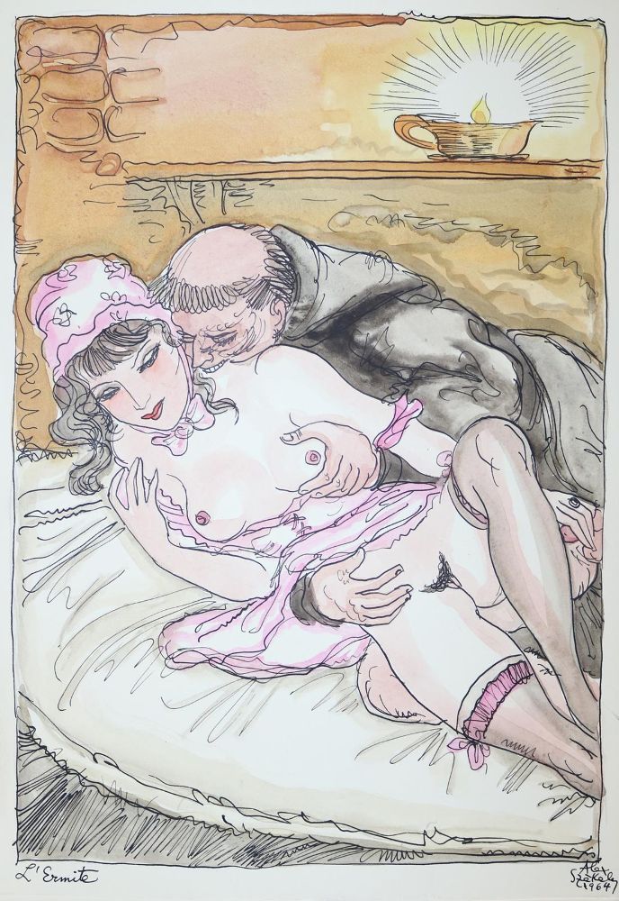 Große Abbildung Nr.5: 139-903 Székely, Alexander: (Erotika - Galantes)