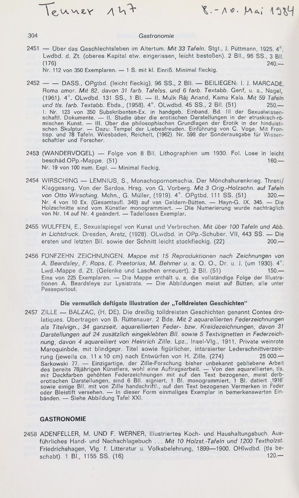 Große Abbildung Nr.21: 139-905 Balzac,H.de. (Erotika - Galantes, Zille)