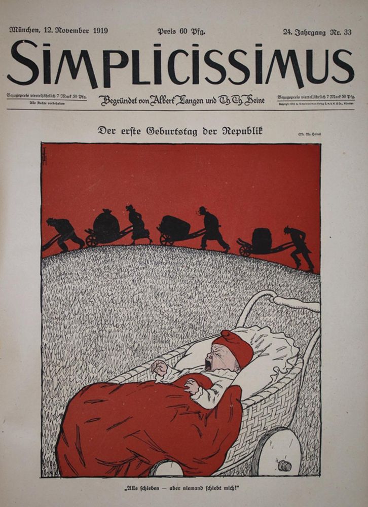 Große Abbildung Nr.1: 139-914 Simplicissimus.: (Karikatur)